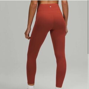 Lululemon Invigorate High-Rise Tight 25"
Dark Teracotta size 20 New with Tags